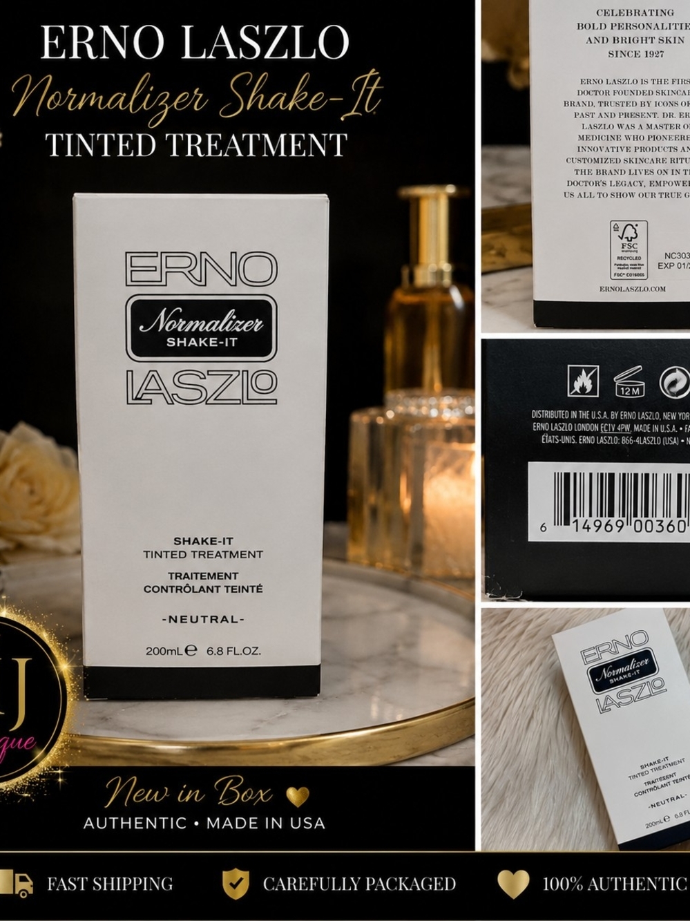 Erno Laszlo Normalizer Shake-It Tinted Treatment — Neutral